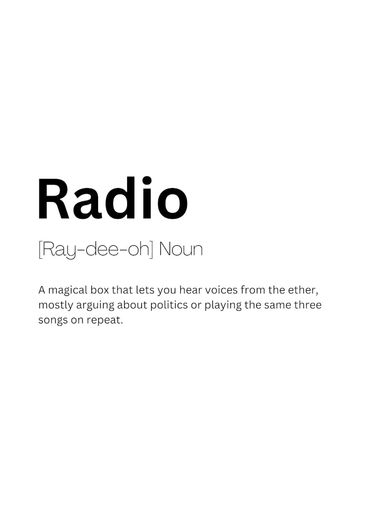 Radio Definition Meaning