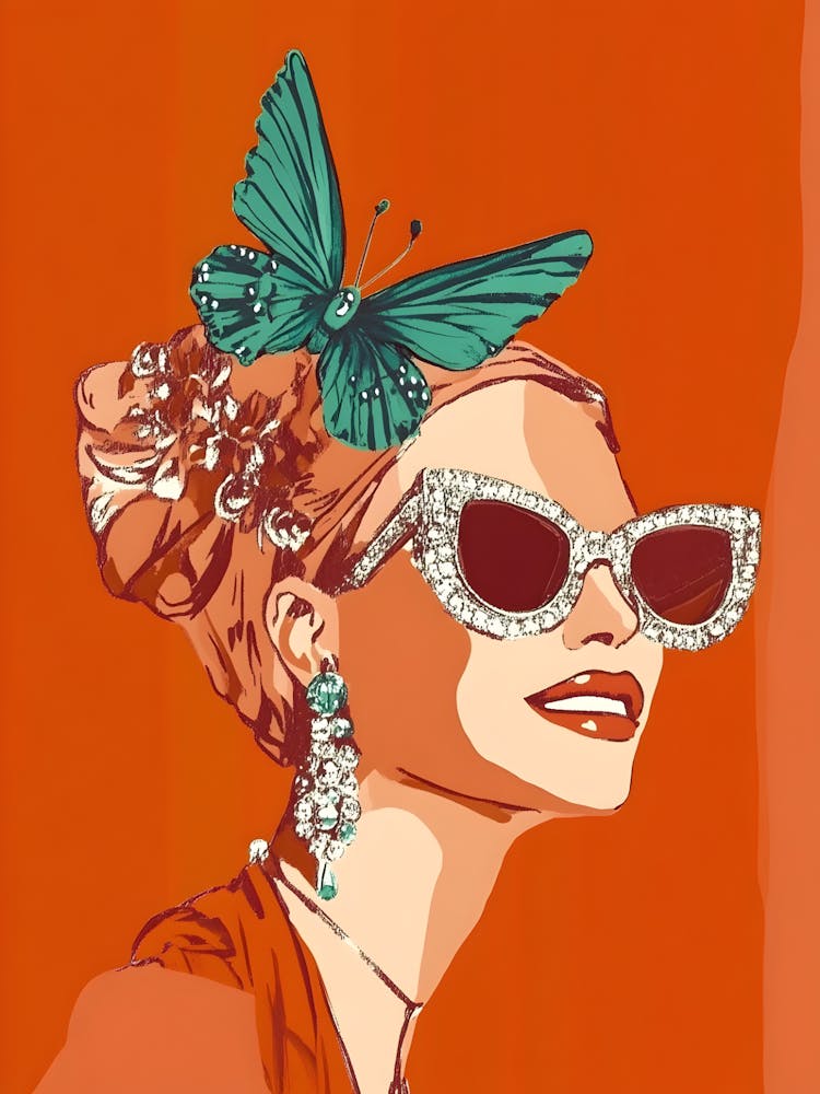 Frau mit Sonnenbrille 1