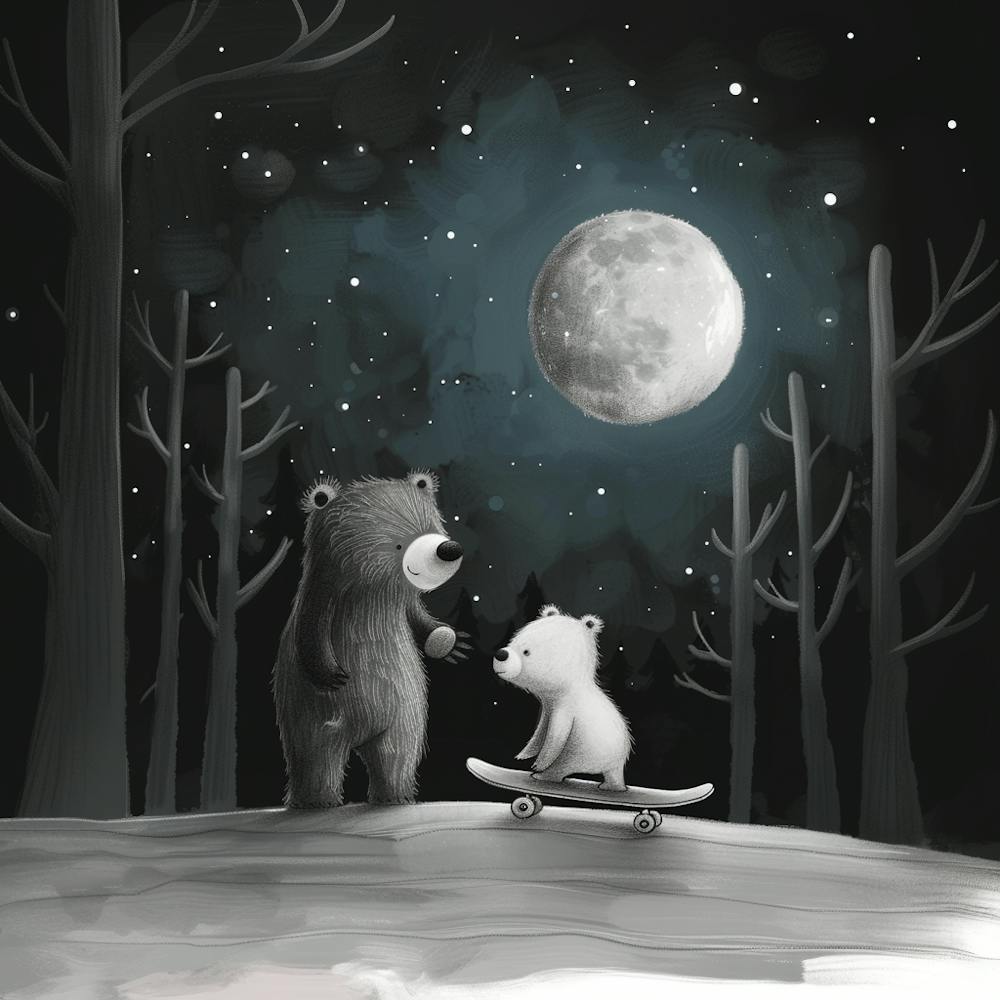 Bear And Teddy Bear