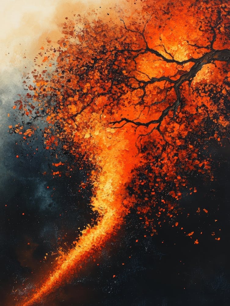 Tree In Flames