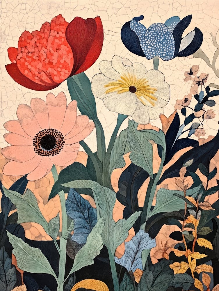 ornate flowers and plants 13