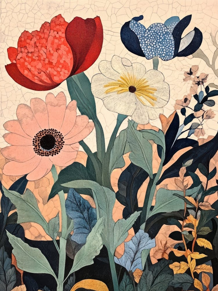 ornate flowers and plants 13