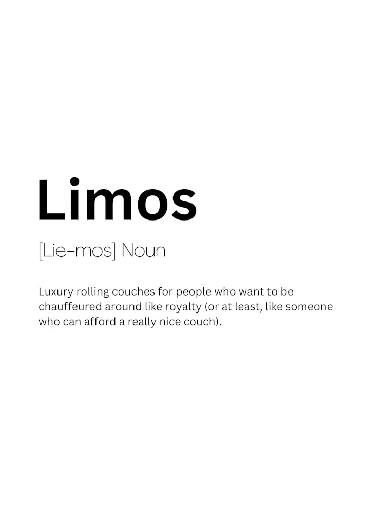 Limos Definition Meaning 1
