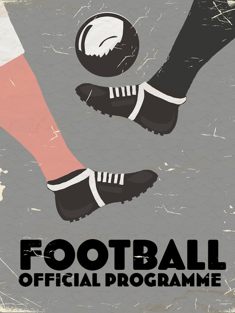 Vintage Football Official Programme