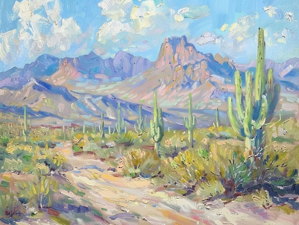 Western Landscapes Sonoran Desert Arizona 2