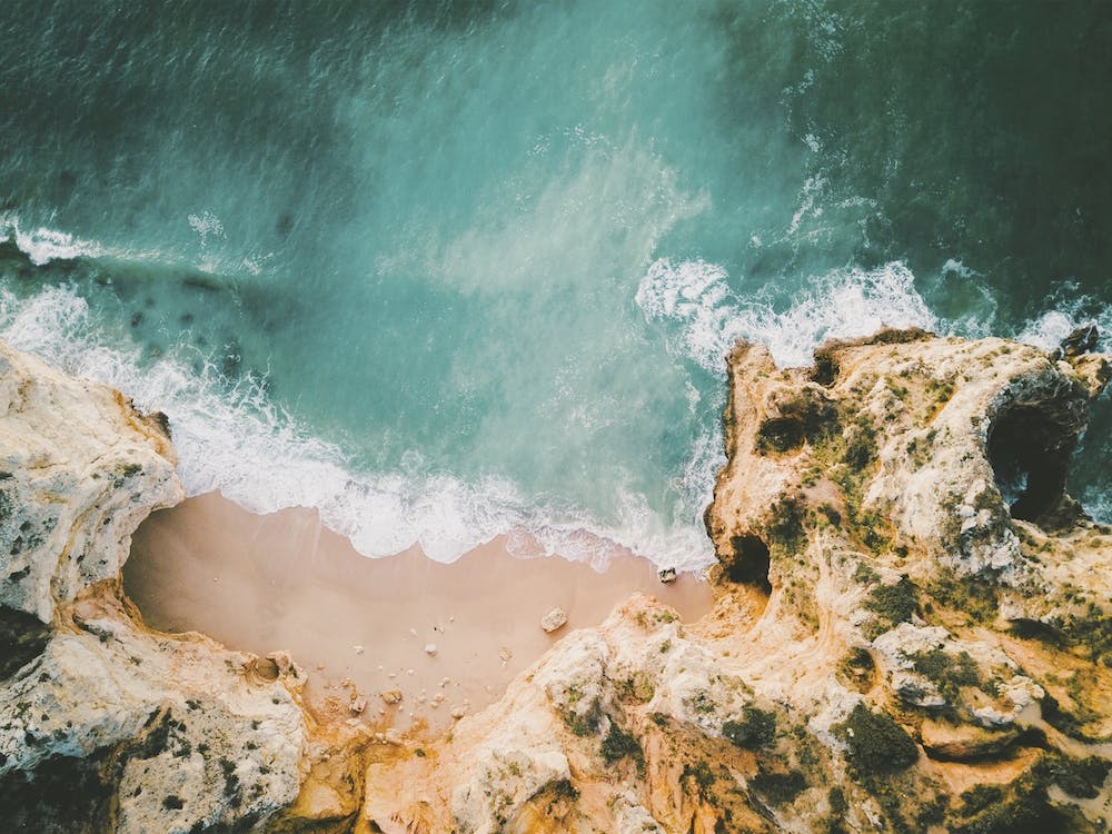 Portugal Coast From Above