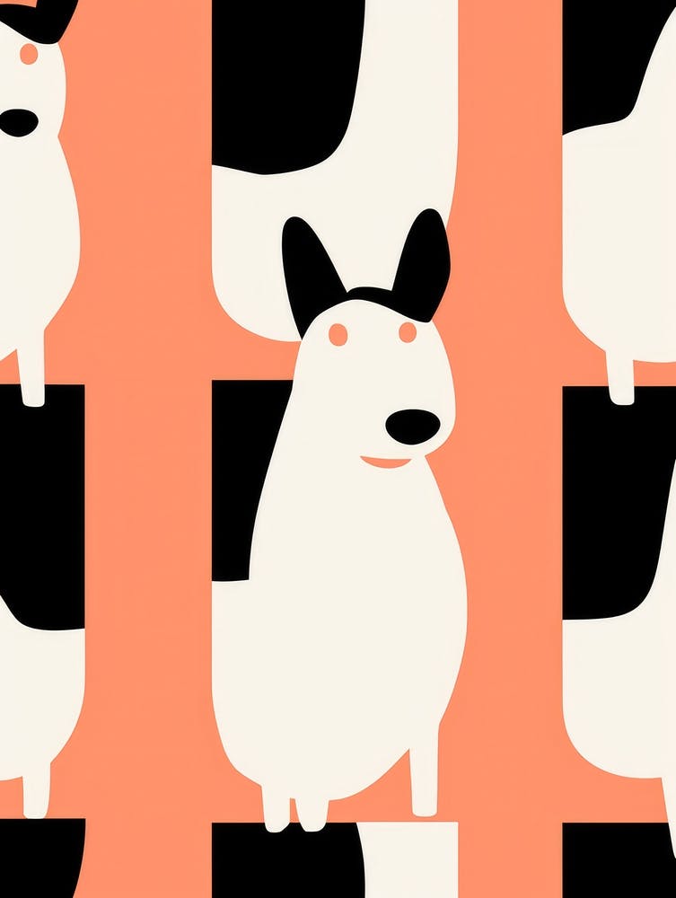 Black And White Dogs