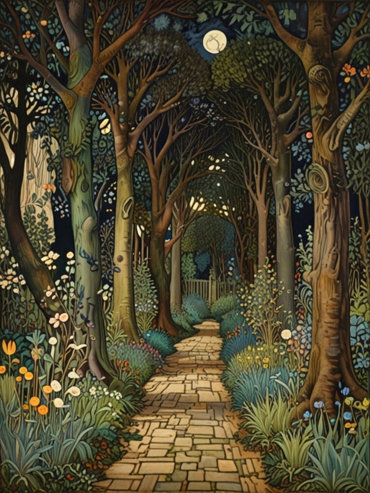 William Morris Path In The Woods 3