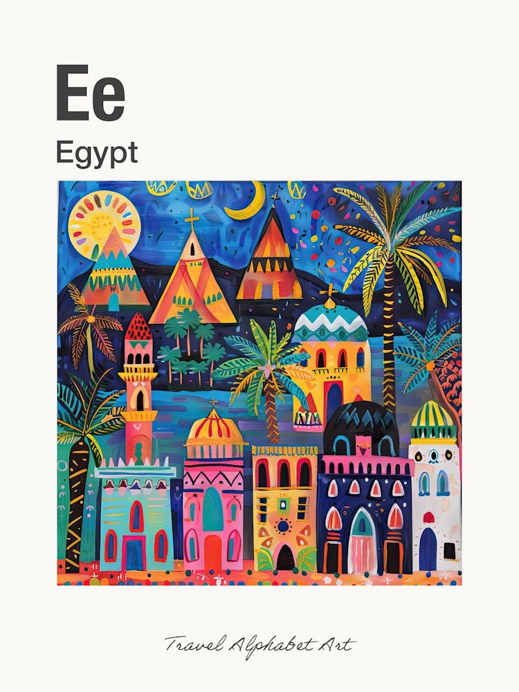 Kids Travel Alphabet  Egypt 3