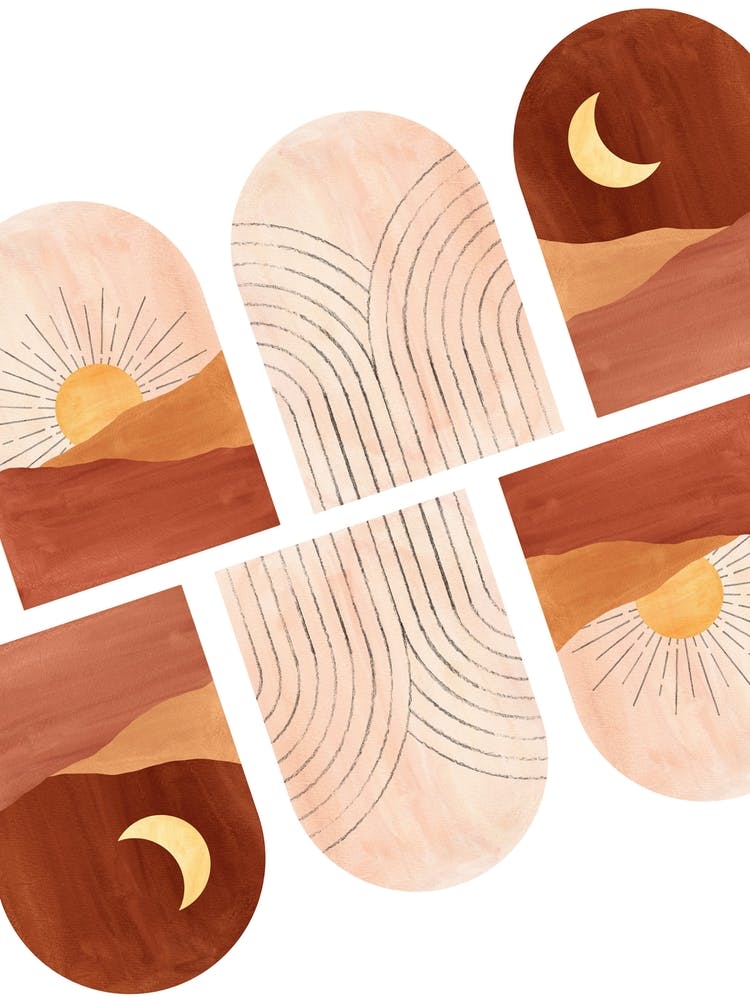 Terracotta landscapes