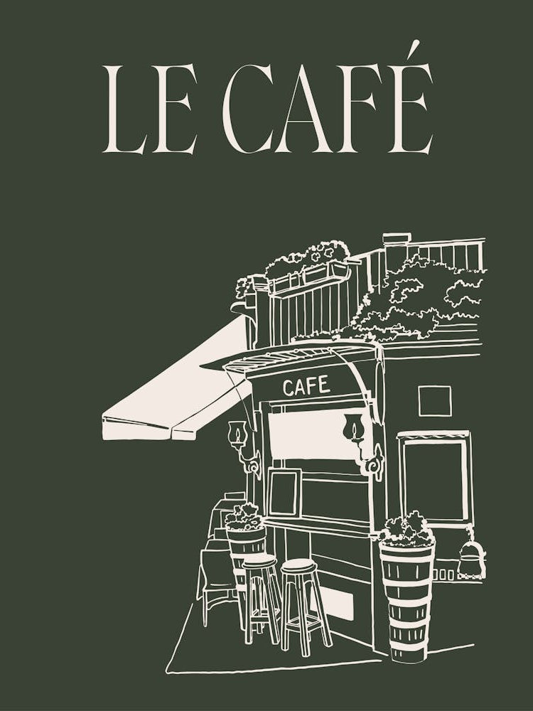 Le Cafe - Green