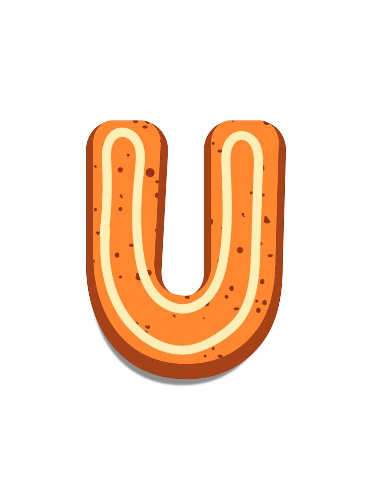 Gingerbread Christmas Letters Living Room Holiday Display White 21