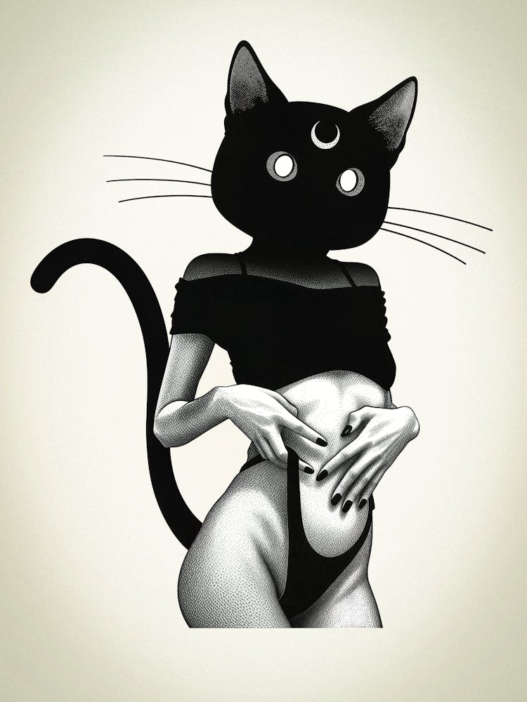 Lunar Feline Allure 1