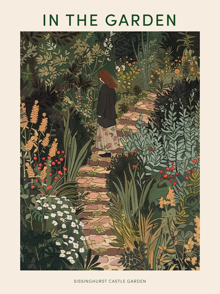 In The Garden Poster Sissinghurst Castle Garden United Kingdom 3