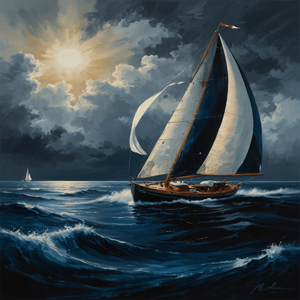 Sailboat On The Ocean