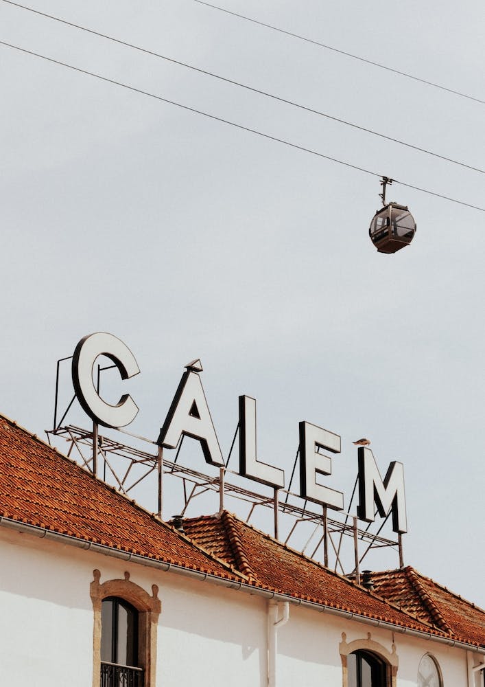 The Tourist Above The Calem Building Porto Portugal Travel