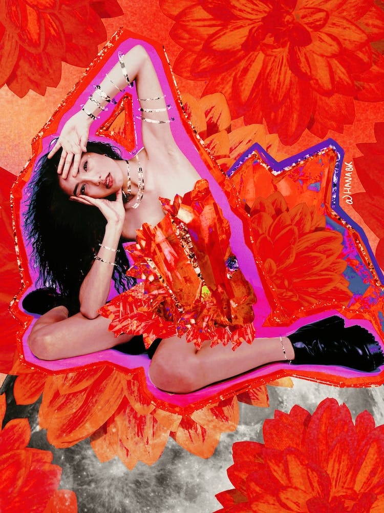 Collage Flower Power Bold