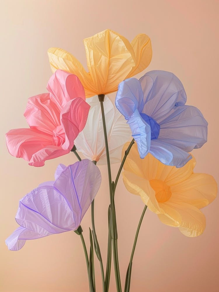 Dreamy Inflatable Flowers Lisianthus