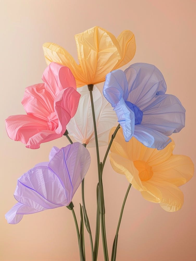 Dreamy Inflatable Flowers Lisianthus