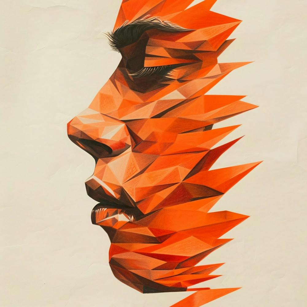 Abstract Portrait Of A Woman 9