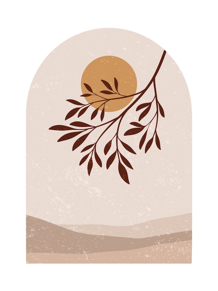 Sunset Tree Branch