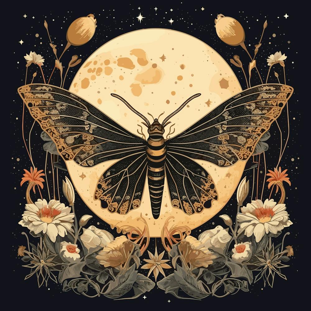 Moth On The Moon