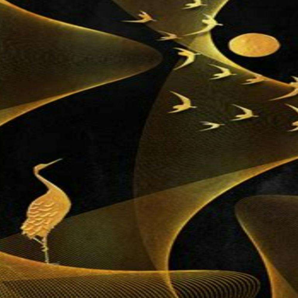 Golden Cranes