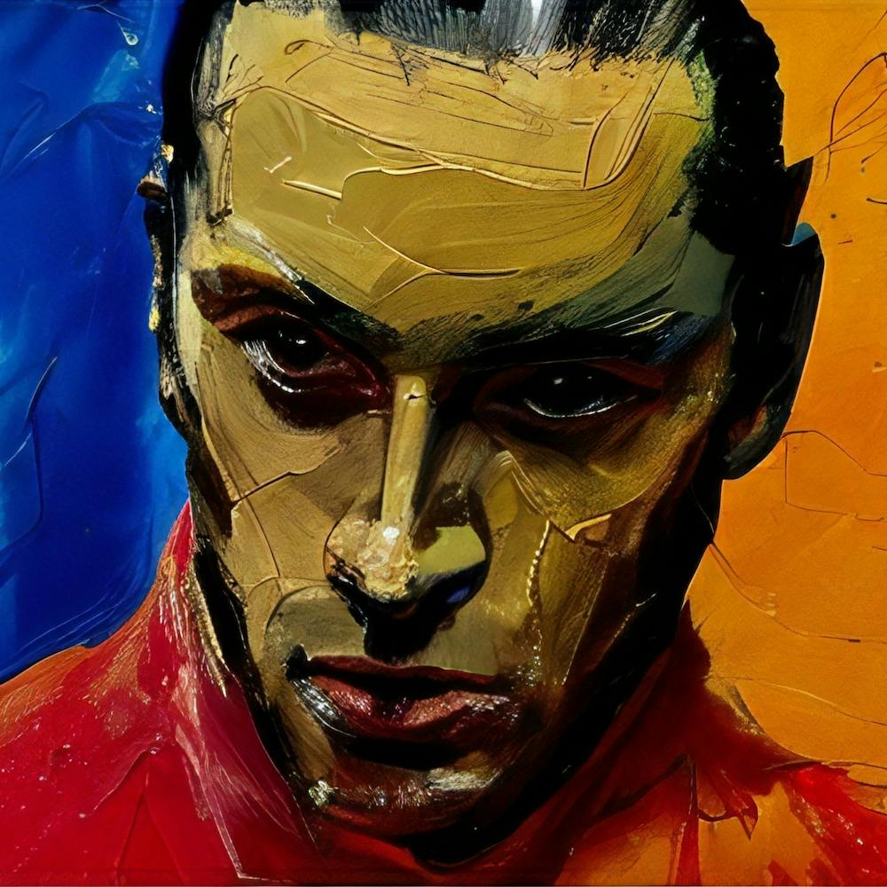 Portrait d'un Joueur de Football