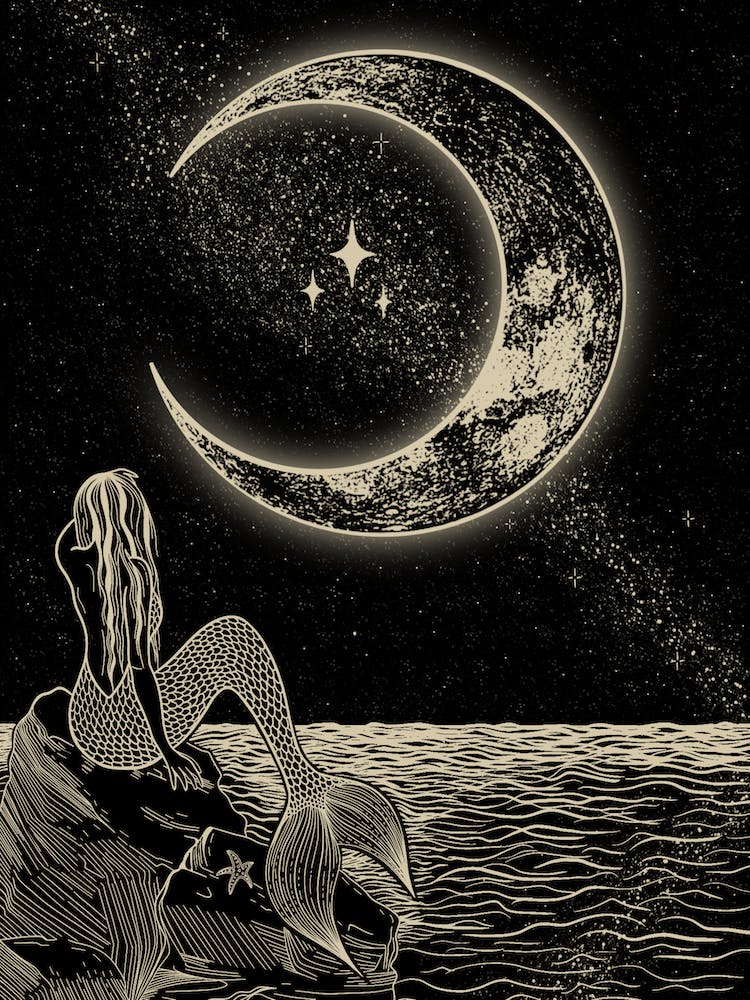 Mermaid and the Moon 2