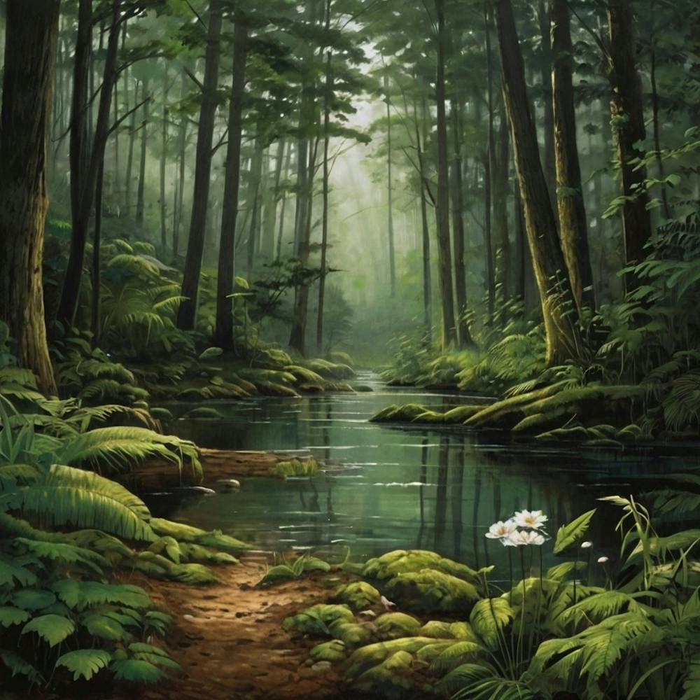 River In The Forest