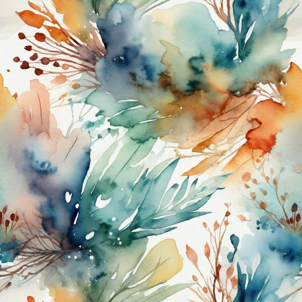 Watercolor Floral Pattern
