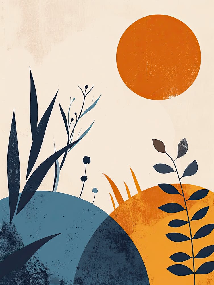 Sunset, Scandinavian Minimalism