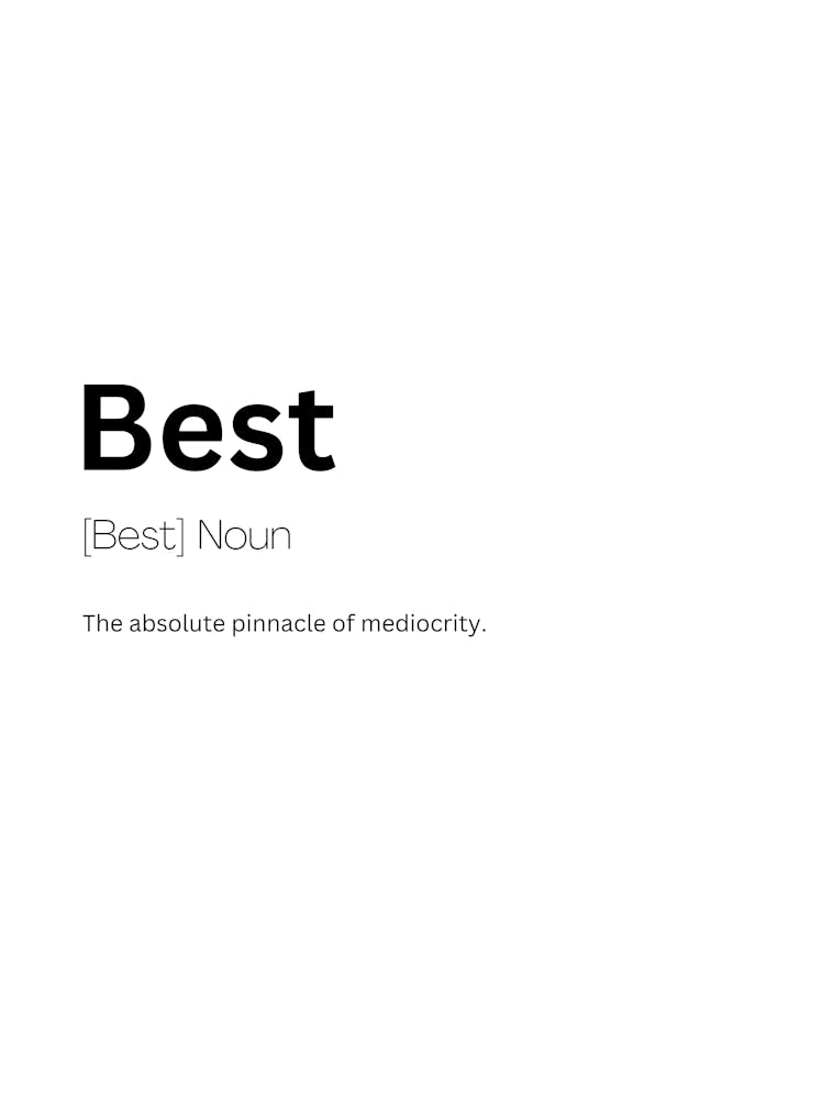 Best Definition Meaning