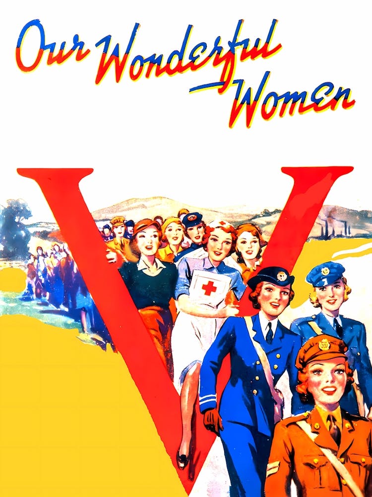 Our Wonderful Women, Vintage Poster
