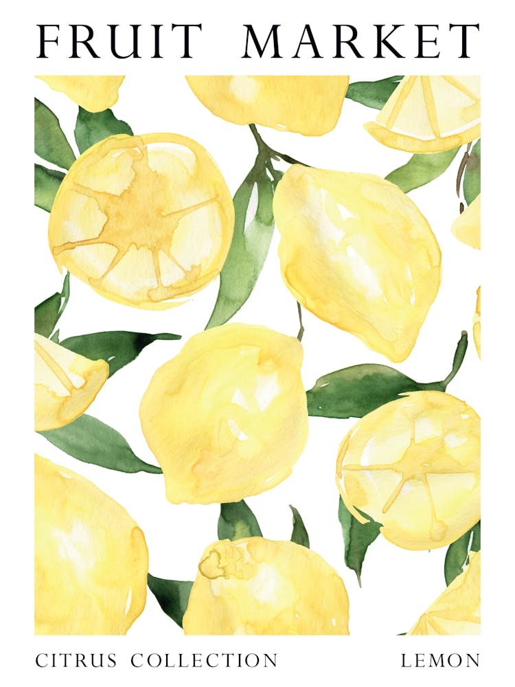 Lemon Fruit Market