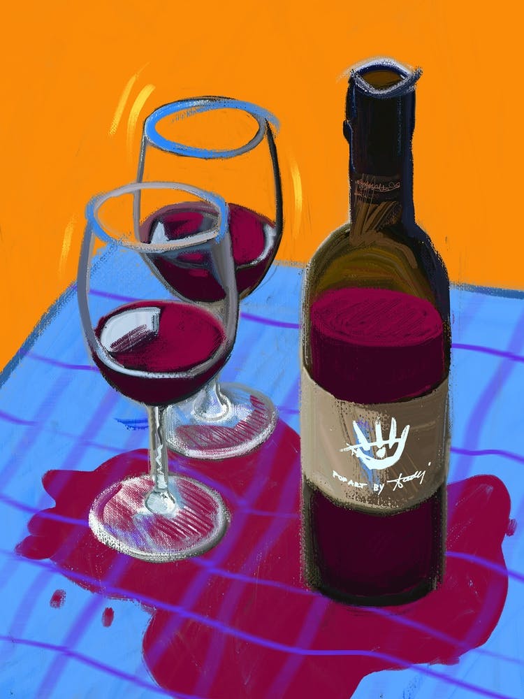 Spilled Wine Junkie