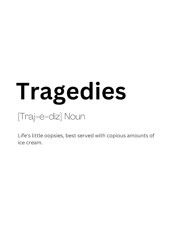 Tragedies Definition Meaning