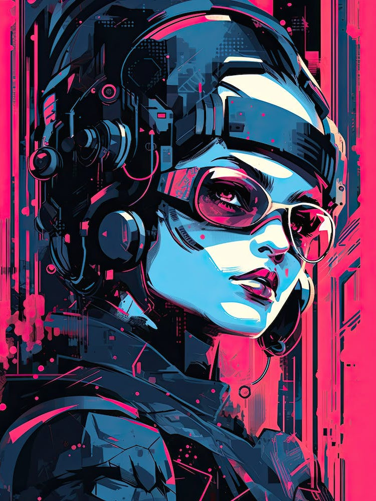 Cyber Girl art