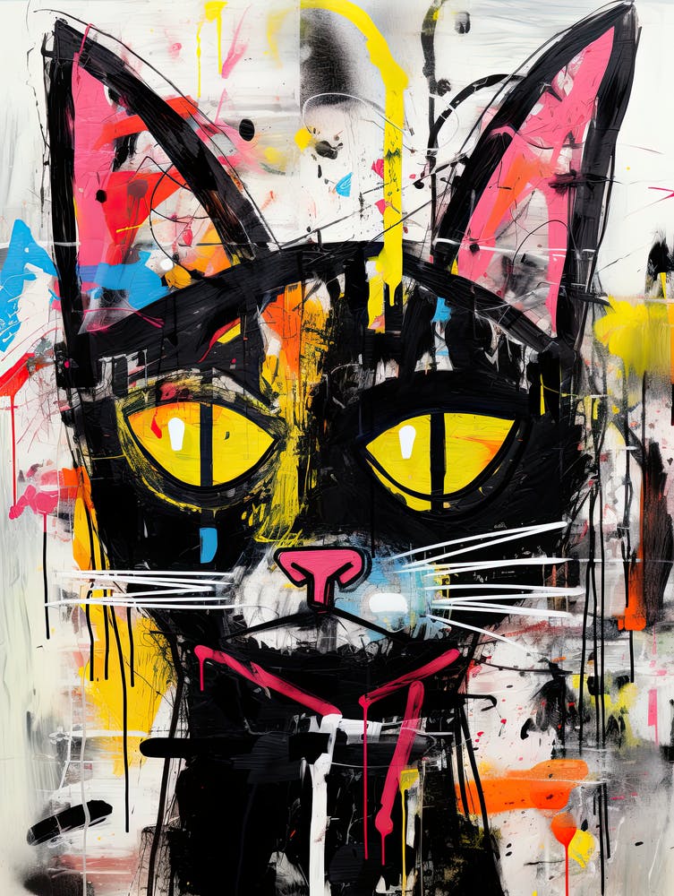 Neo-expressionism Cat 2