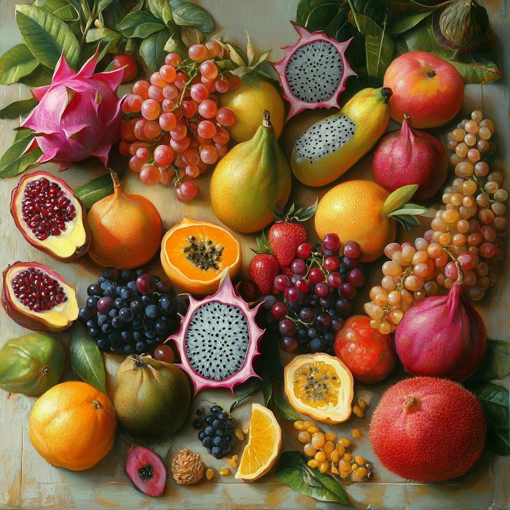 Früchte der Götter Kunst