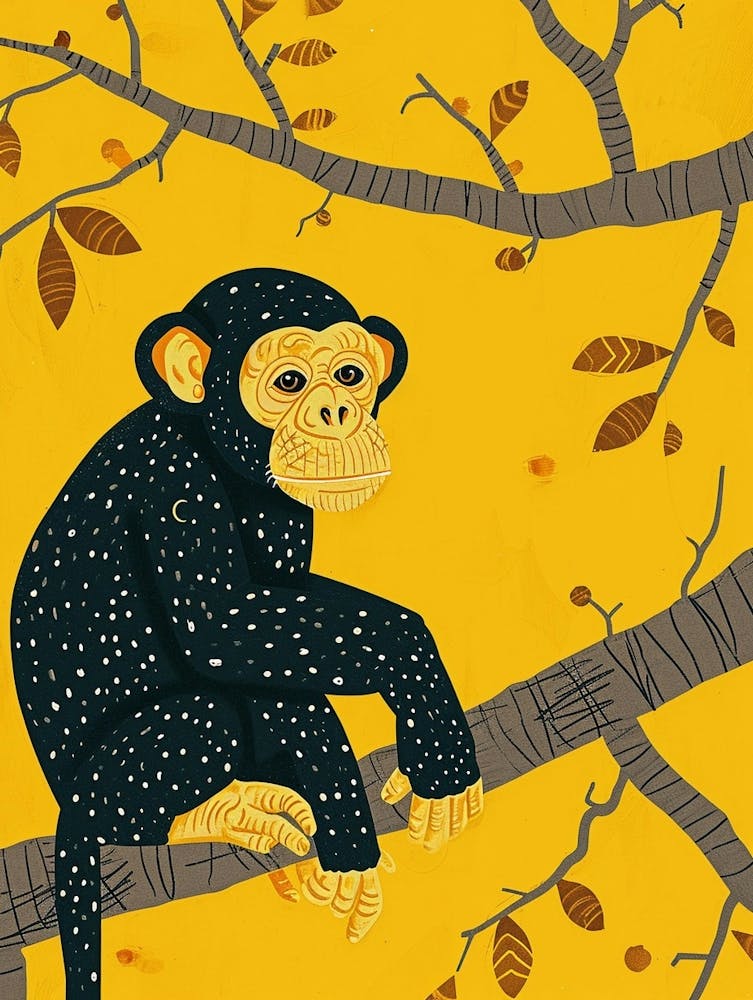 Yellow Chimpanzee 3