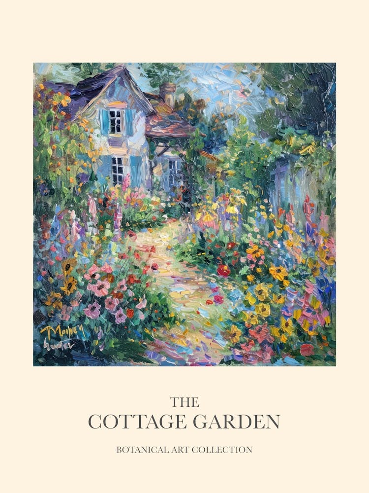 Bloom Ballet Cottage Garden Poster 2