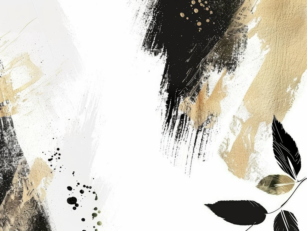 Abstract Brushstrokes Canvas Print 24