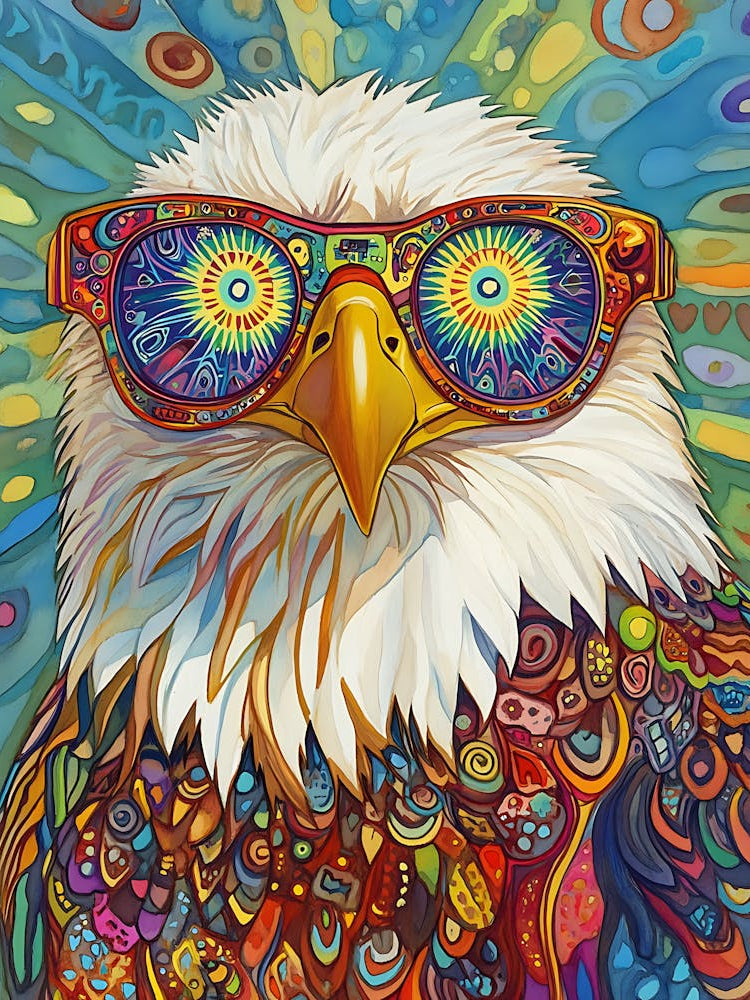 Eagle With Sunglasses 9