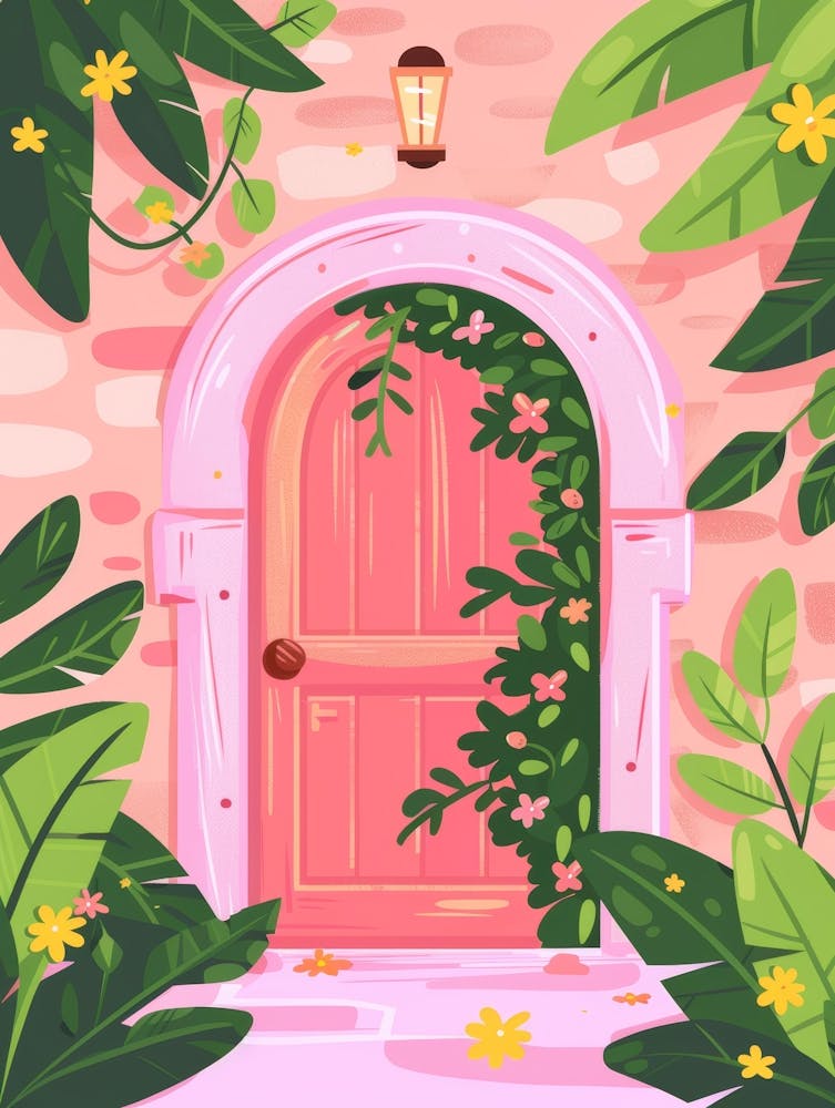 Pink Door 6