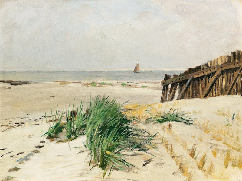 Beach Landscape Painting Beach House