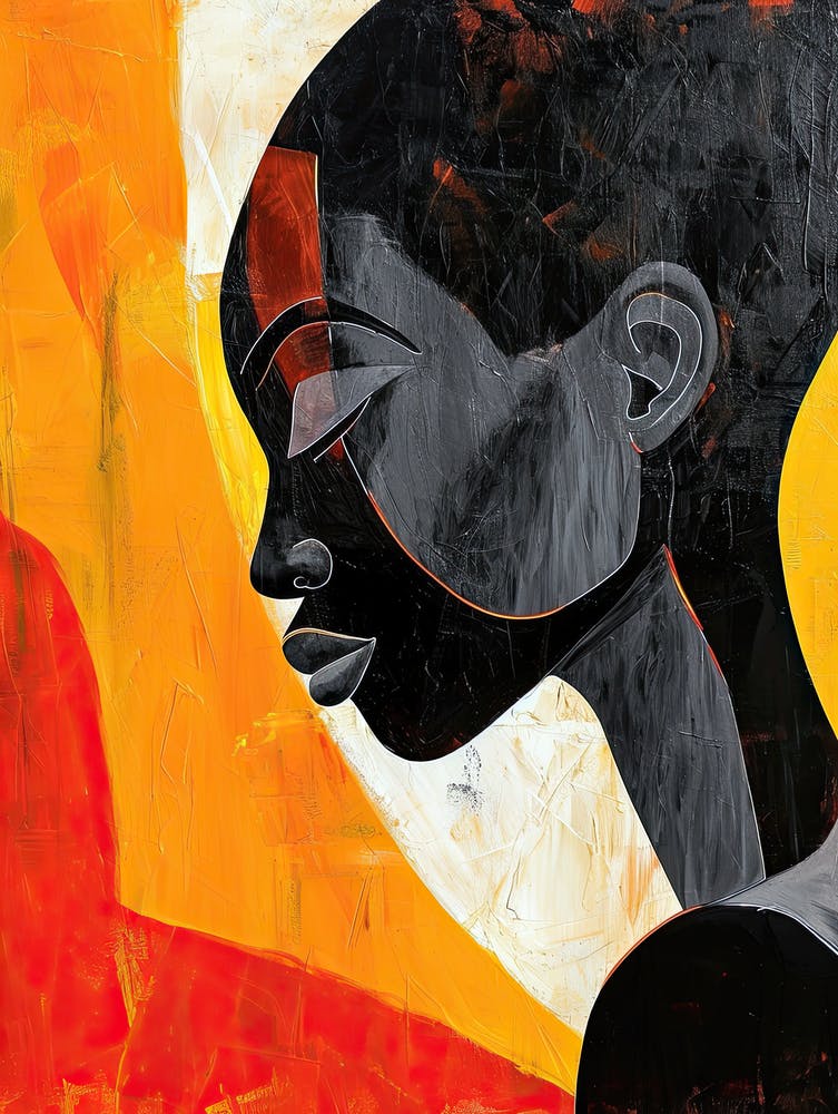 Portrait Of An African Woman