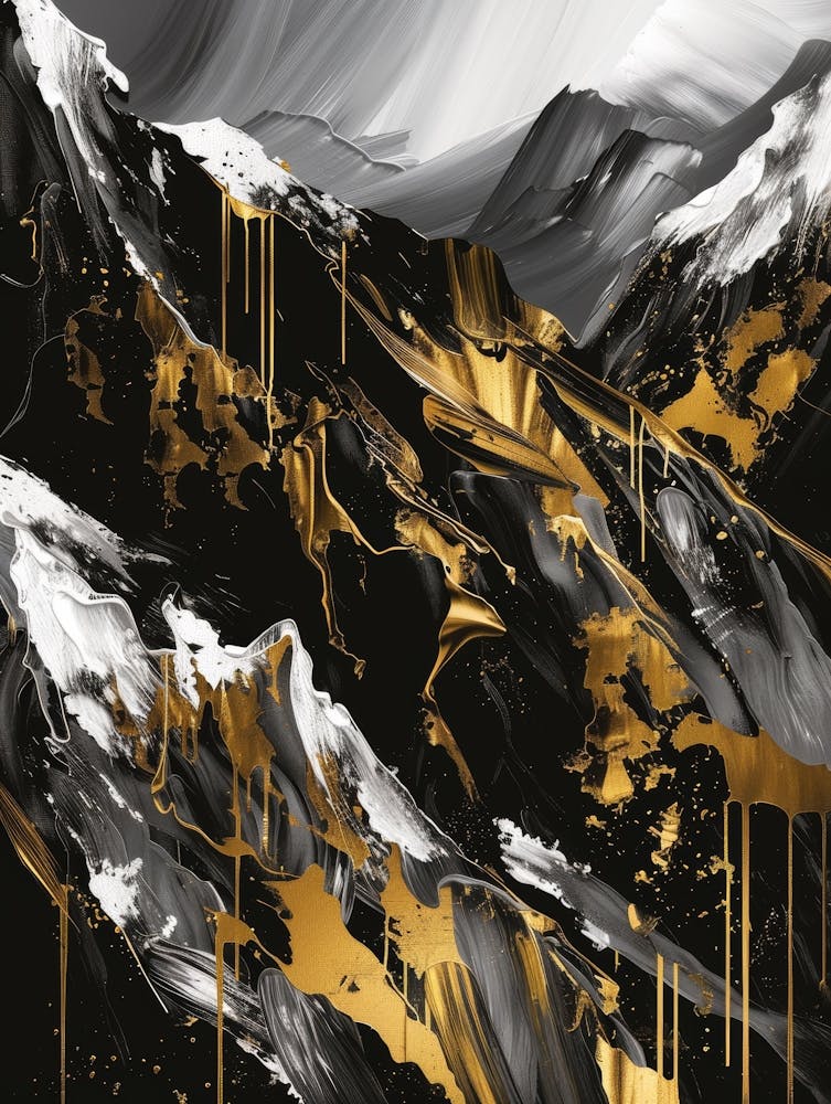 Gold And Black Mountains 20