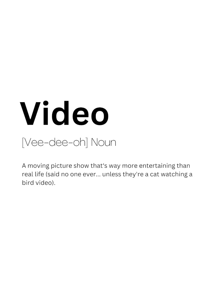 Video Definition Meaning