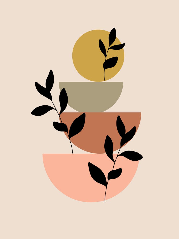 Bowls With Leaves